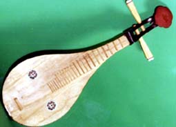 music tool made with paulownia wood